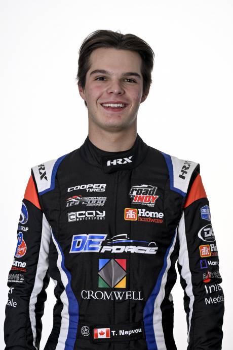 Thomas Nepveu prêt à entamer sa saison d'USF2000 en Floride!
