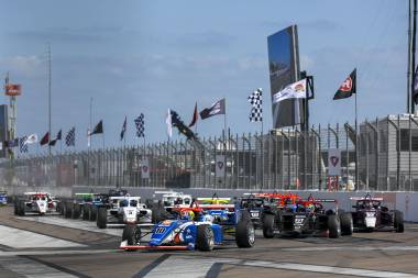 Top 5 en USF2000 pour Thomas Nepveu dans les rues de ST-Petersburg!